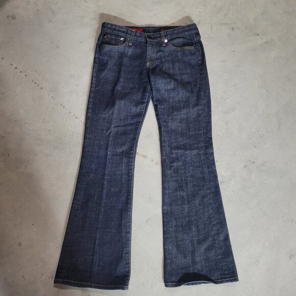 Dark Blue Wash Women's Jeans - Picture 1 of 3